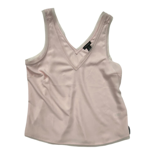 Top Sleeveless By Halogen In Pink, Size:M