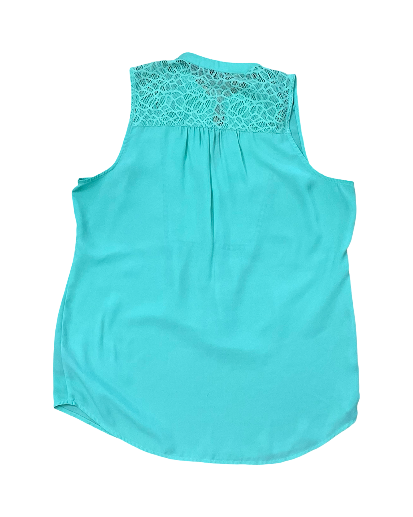 Top Sleeveless By Clothes Mentor In Teal, Size:L