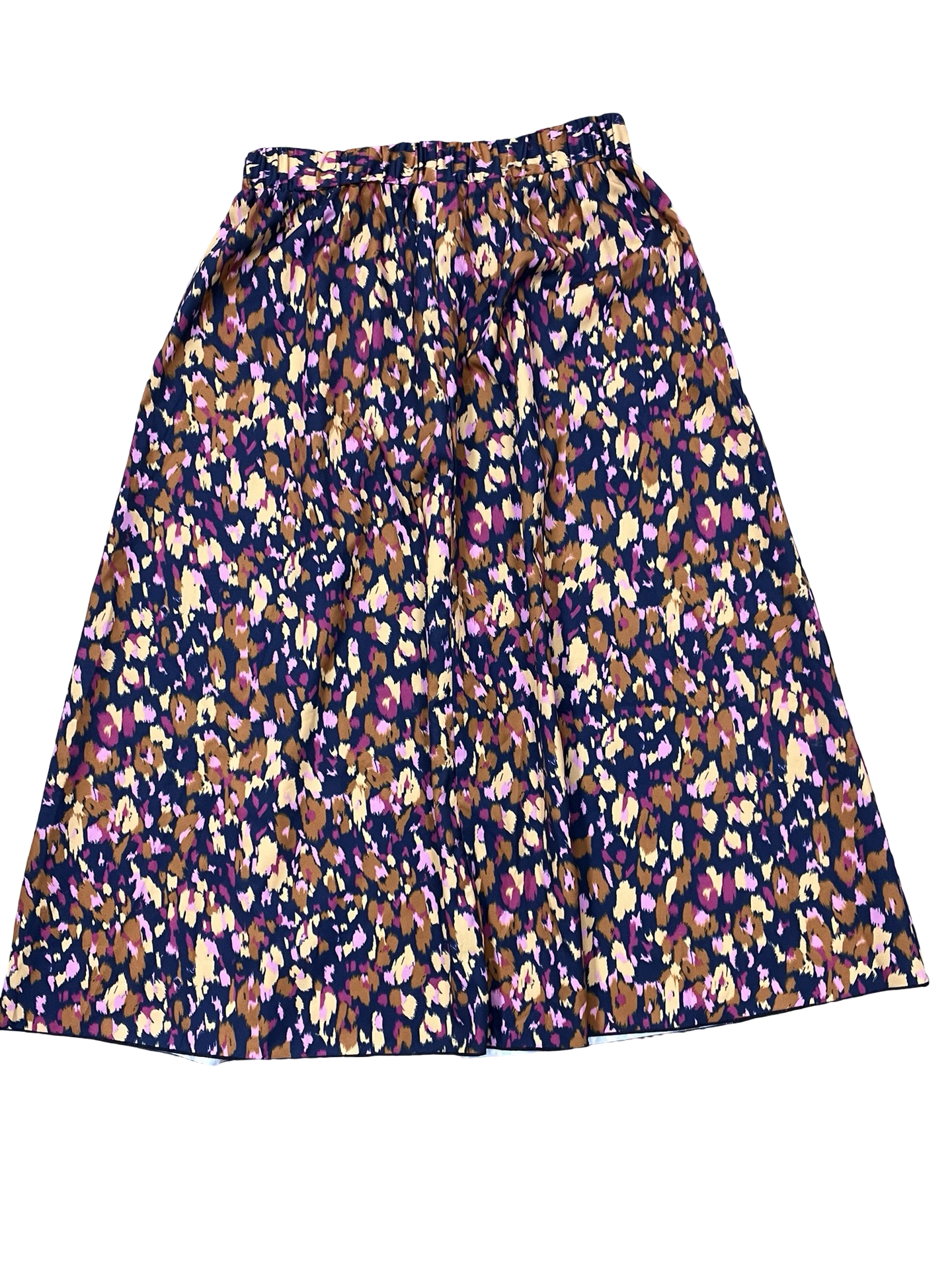 Skirt Midi By Clothes Mentor In Navy, Size:M
