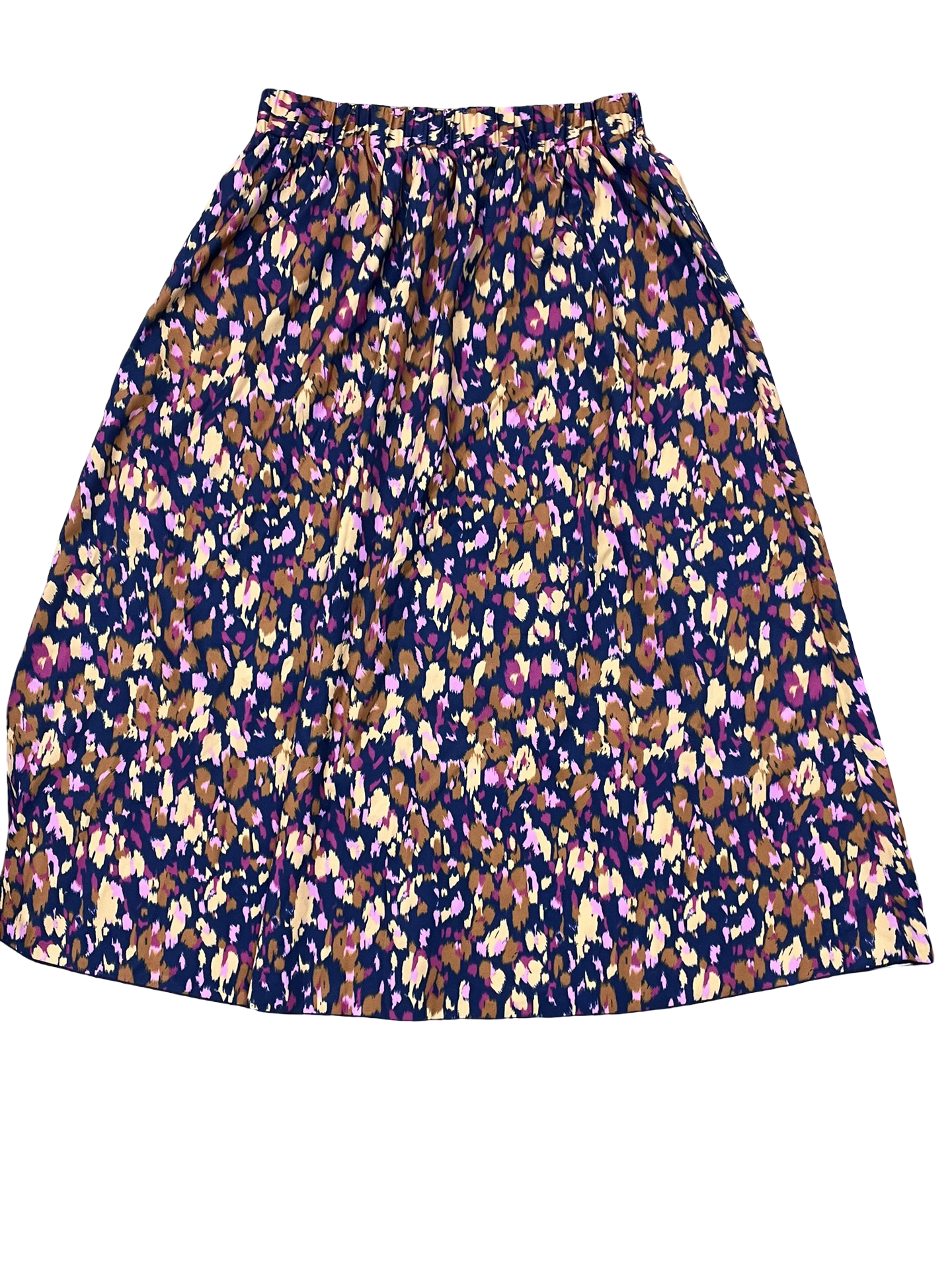 Skirt Midi By Clothes Mentor In Navy, Size:M
