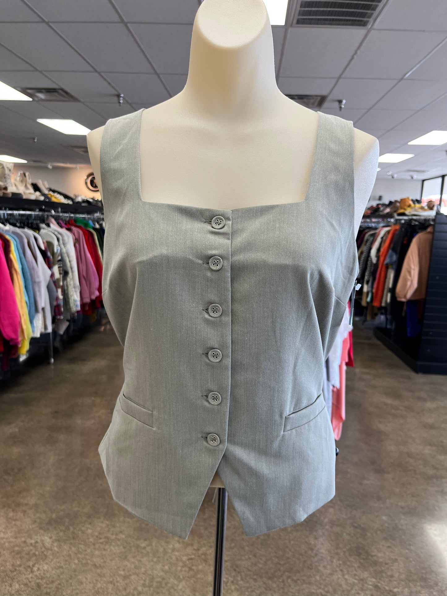 Vest Other By En Saison In Grey, Size:M