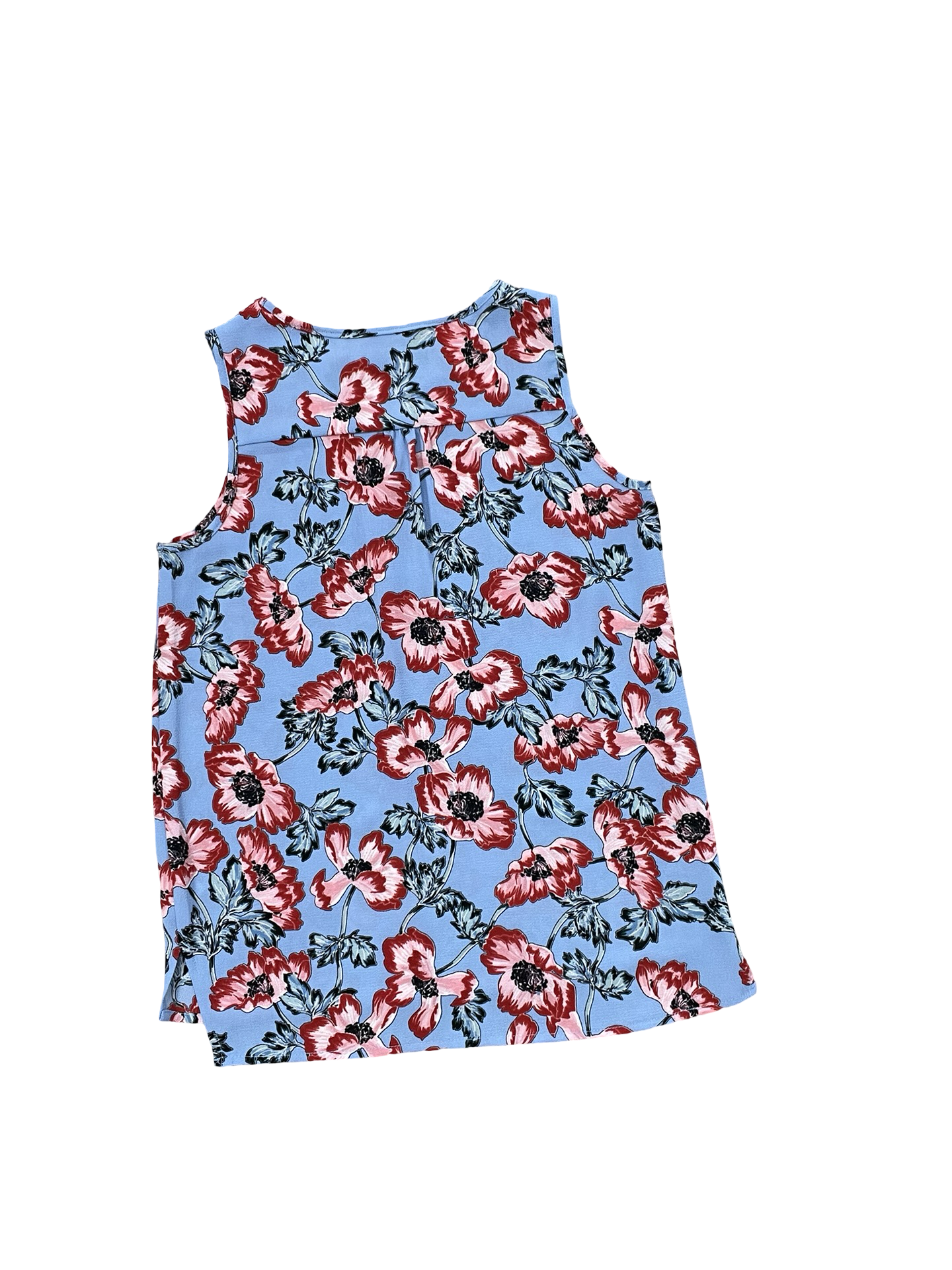 Top Sleeveless By Clothes Mentor In Blue & Red, Size:Xs