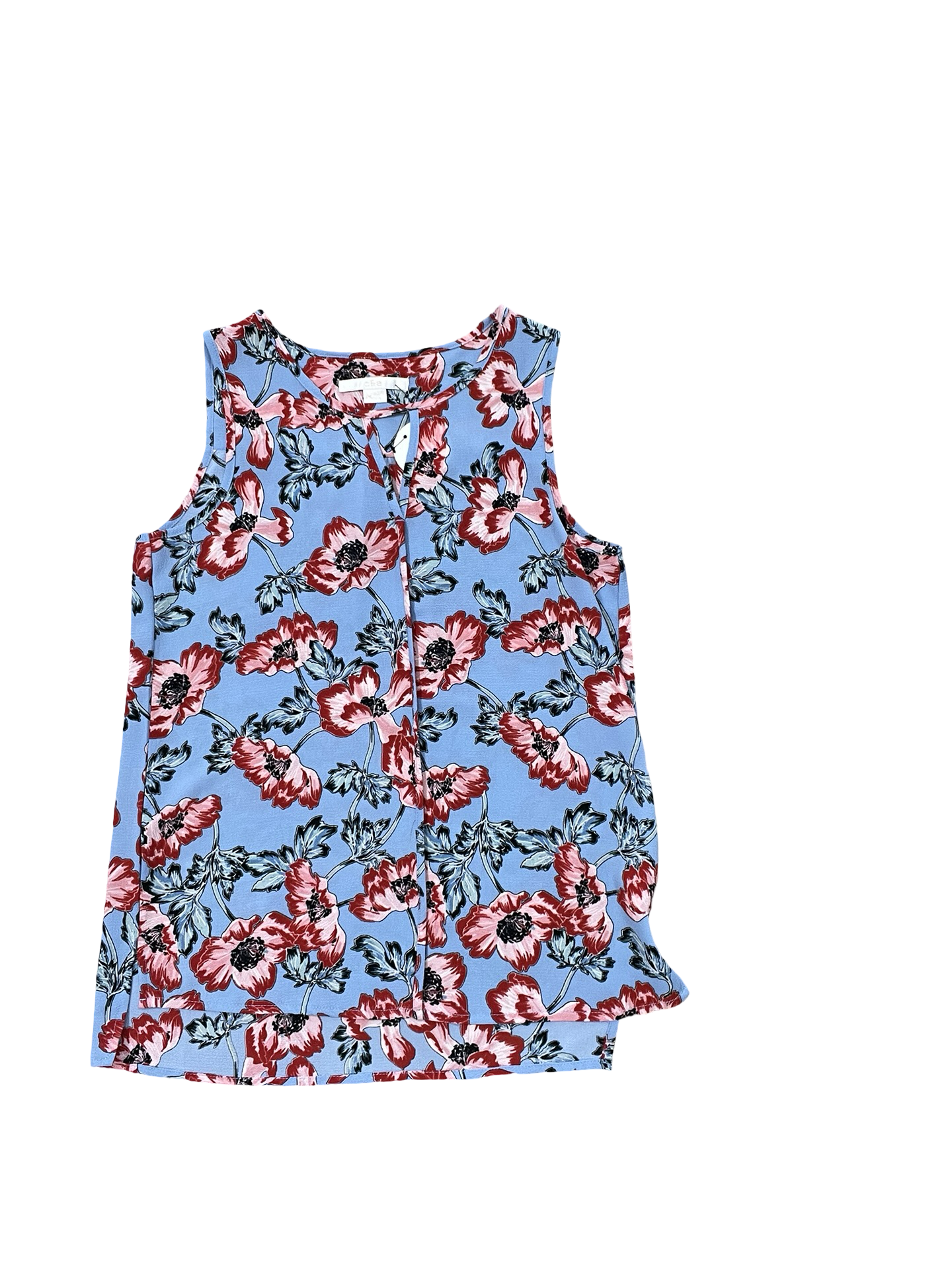 Top Sleeveless By Clothes Mentor In Blue & Red, Size:Xs