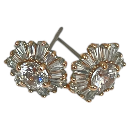 Earrings Designer By Swarovski In Clear