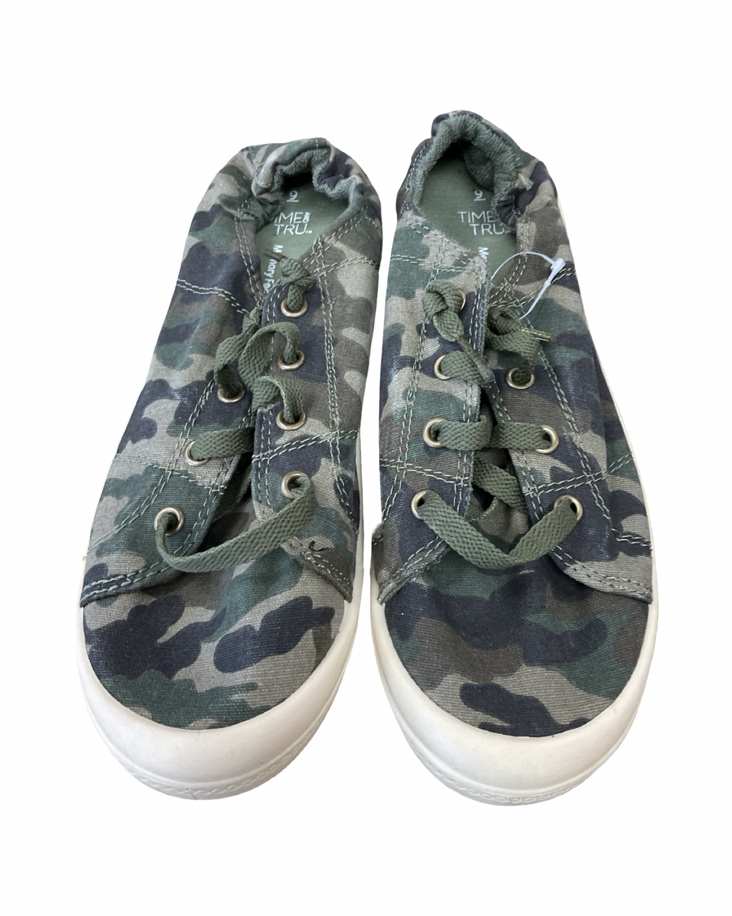 Shoes Sneakers By Time And Tru In Camouflage Print, Size:9