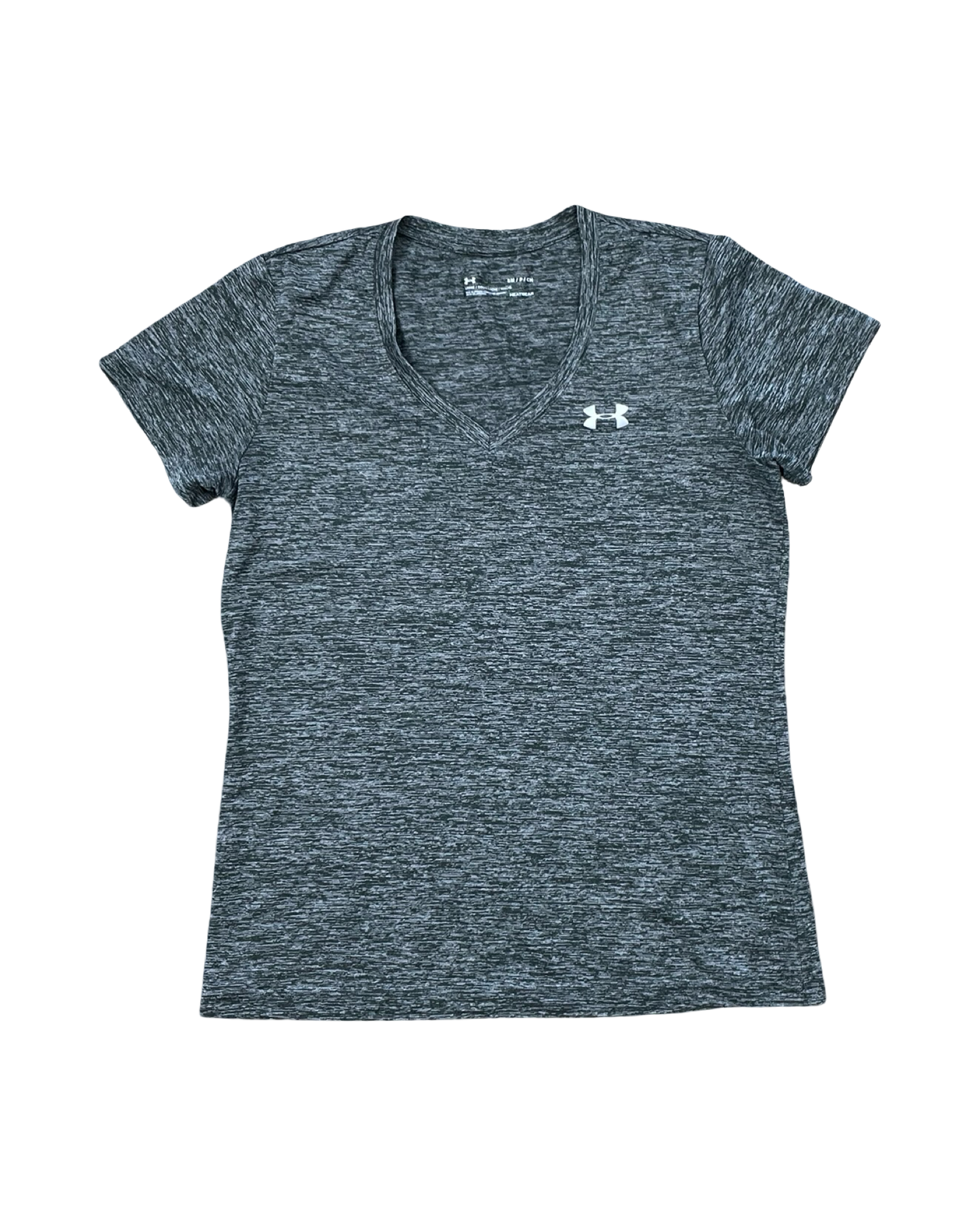 Athletic Top Ss By Under Armour In Grey, Size:S