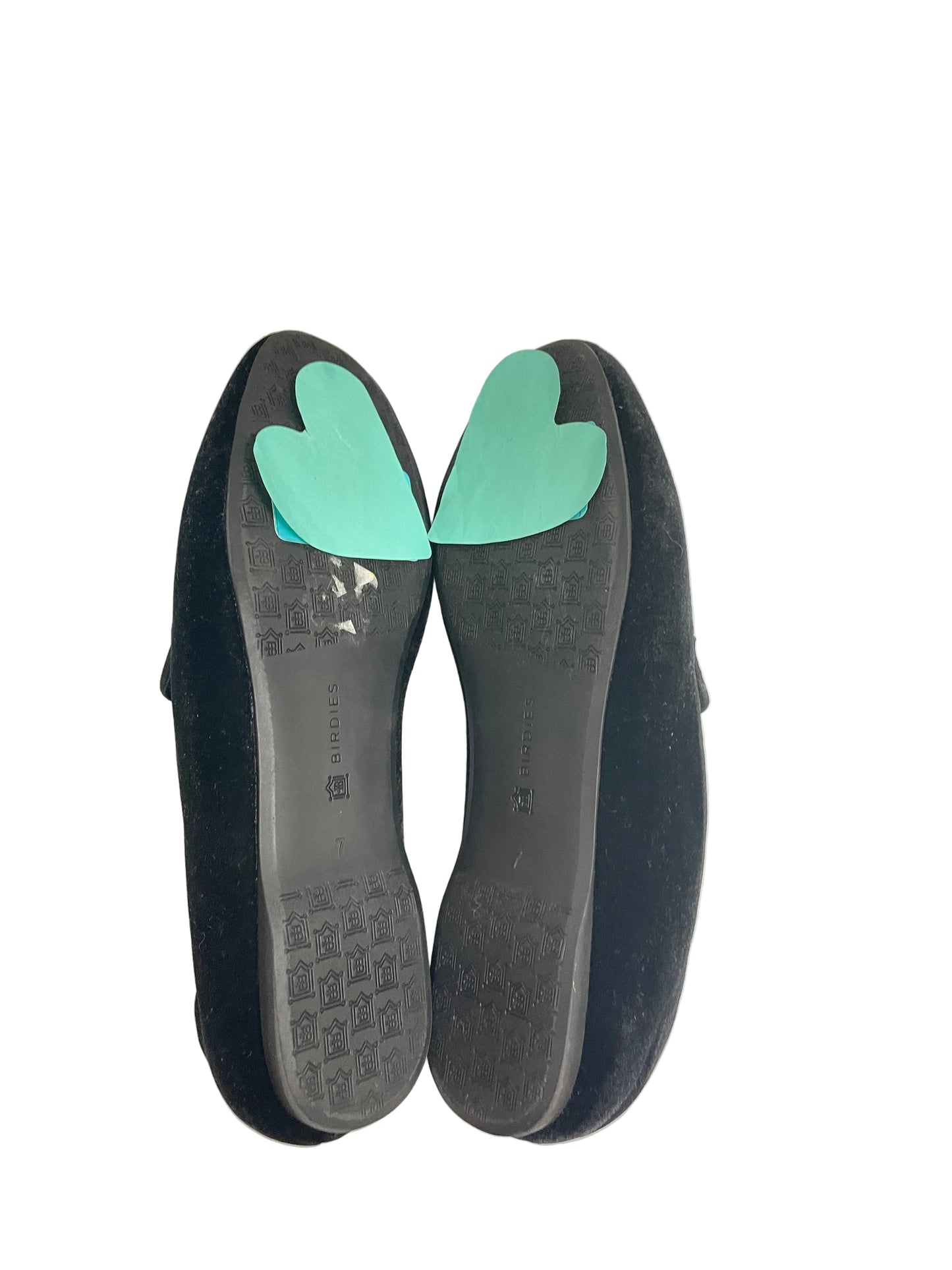 Shoes Flats By Birdies In Black, Size:7