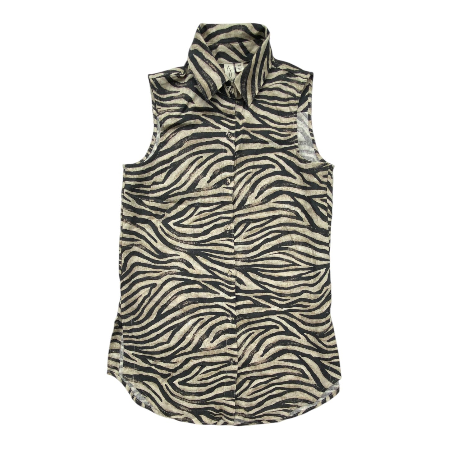 Top Sleeveless By Joie In Animal Print, Size:S