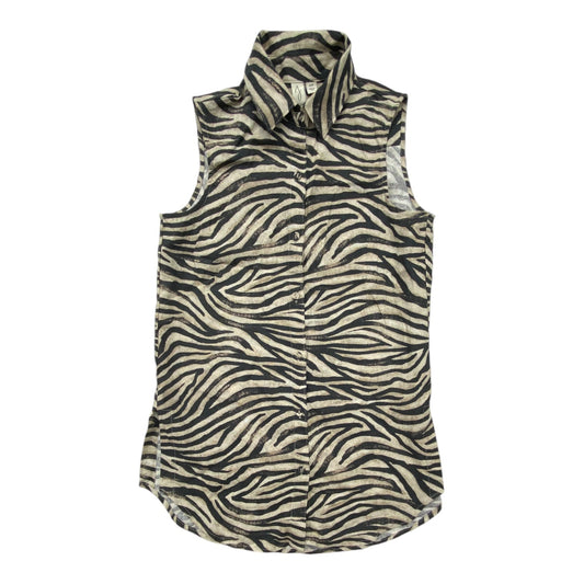 Top Sleeveless By Joie In Animal Print, Size:S
