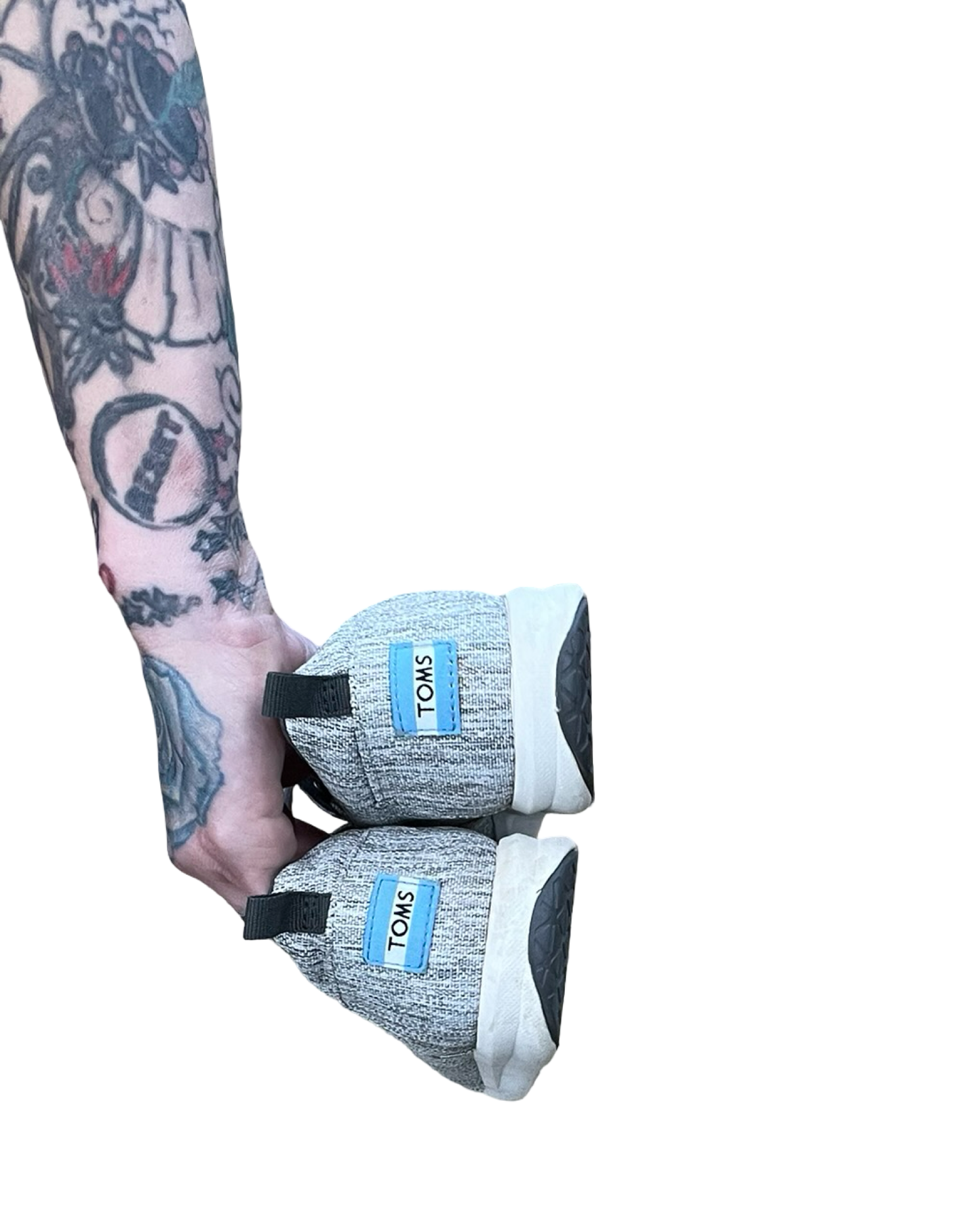 Shoes Sneakers By Toms In Grey, Size:11