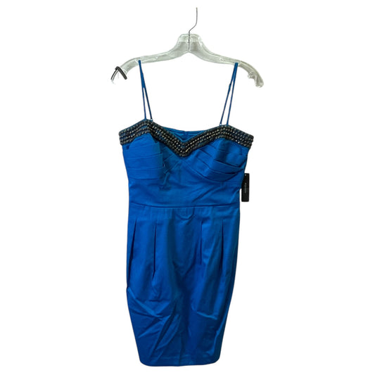 Dress Party Short By Bisou Bisou In Blue, Size:M