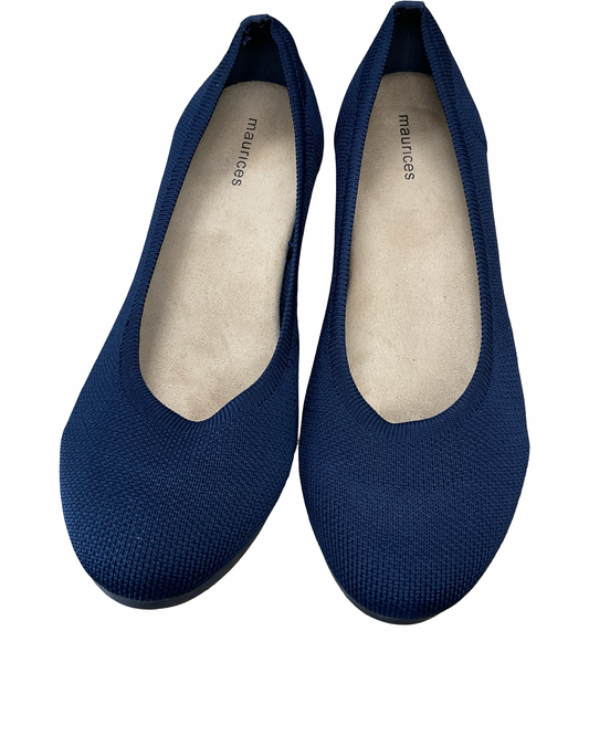 Shoes Flats By Maurices In Blue, Size:9.5