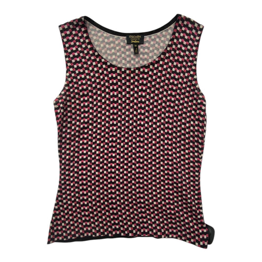 Top Sleeveless Designer By Escada In Multi, Size:M