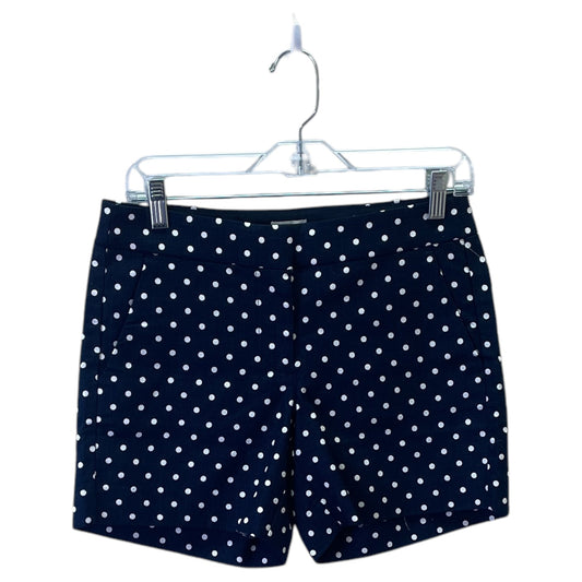 Shorts By J. Crew In Blue & White, Size:0