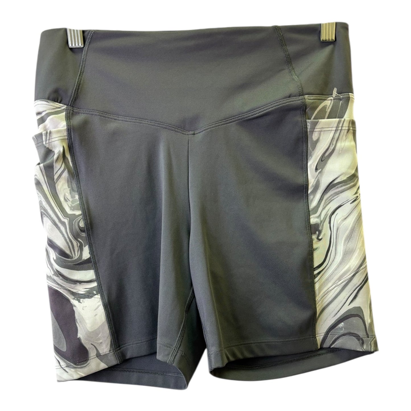 Athletic Shorts By Pink In Grey, Size:L