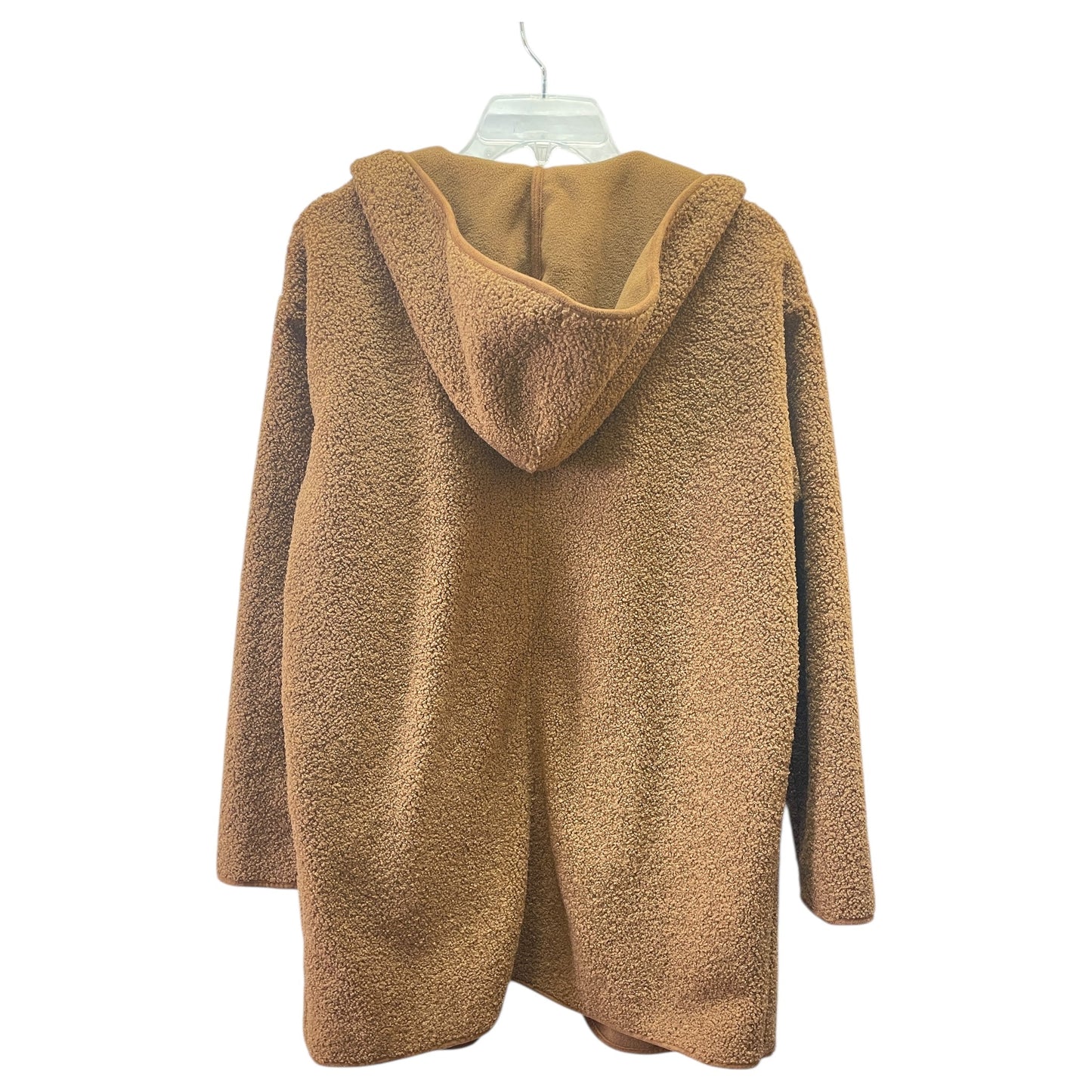 Jacket Faux Fur & Sherpa By Joie In Brown, Size:M