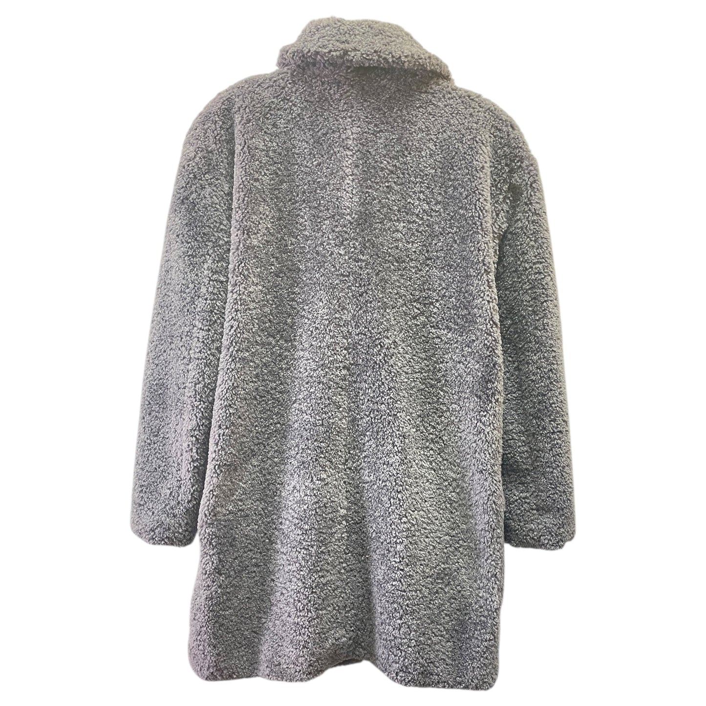 Coat Faux Fur & Sherpa By Maeve In Purple, Size:Xs