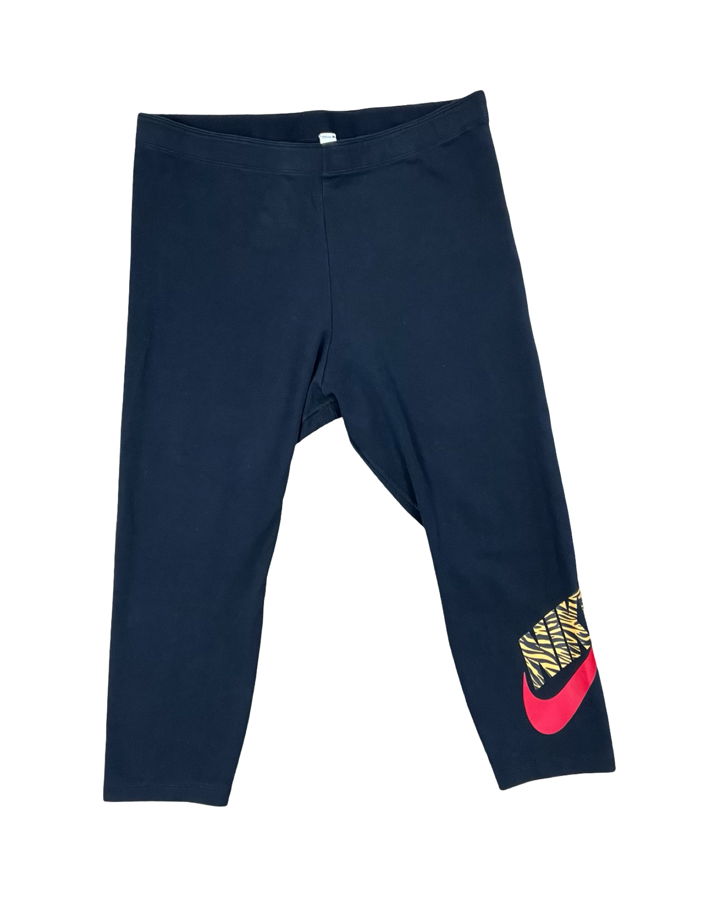 Athletic Capris By Nike In Black, Size:1X