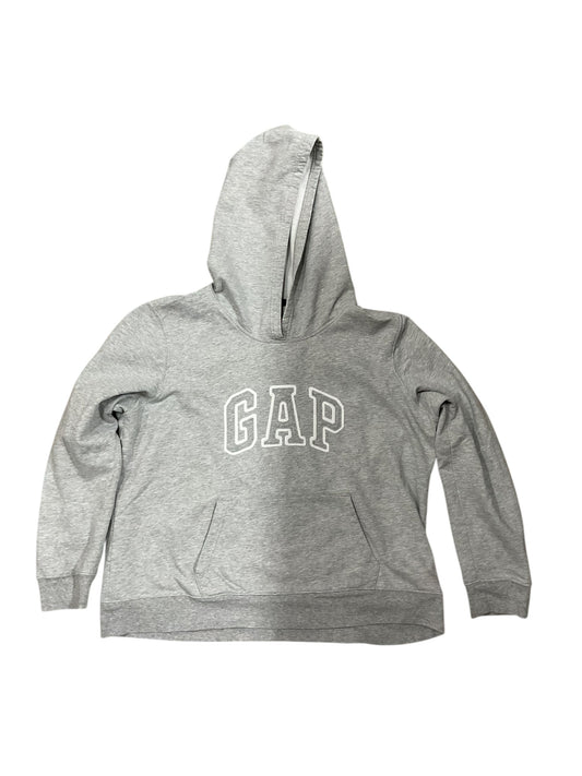 Sweatshirt Hoodie By Gap In Grey, Size:Xxl