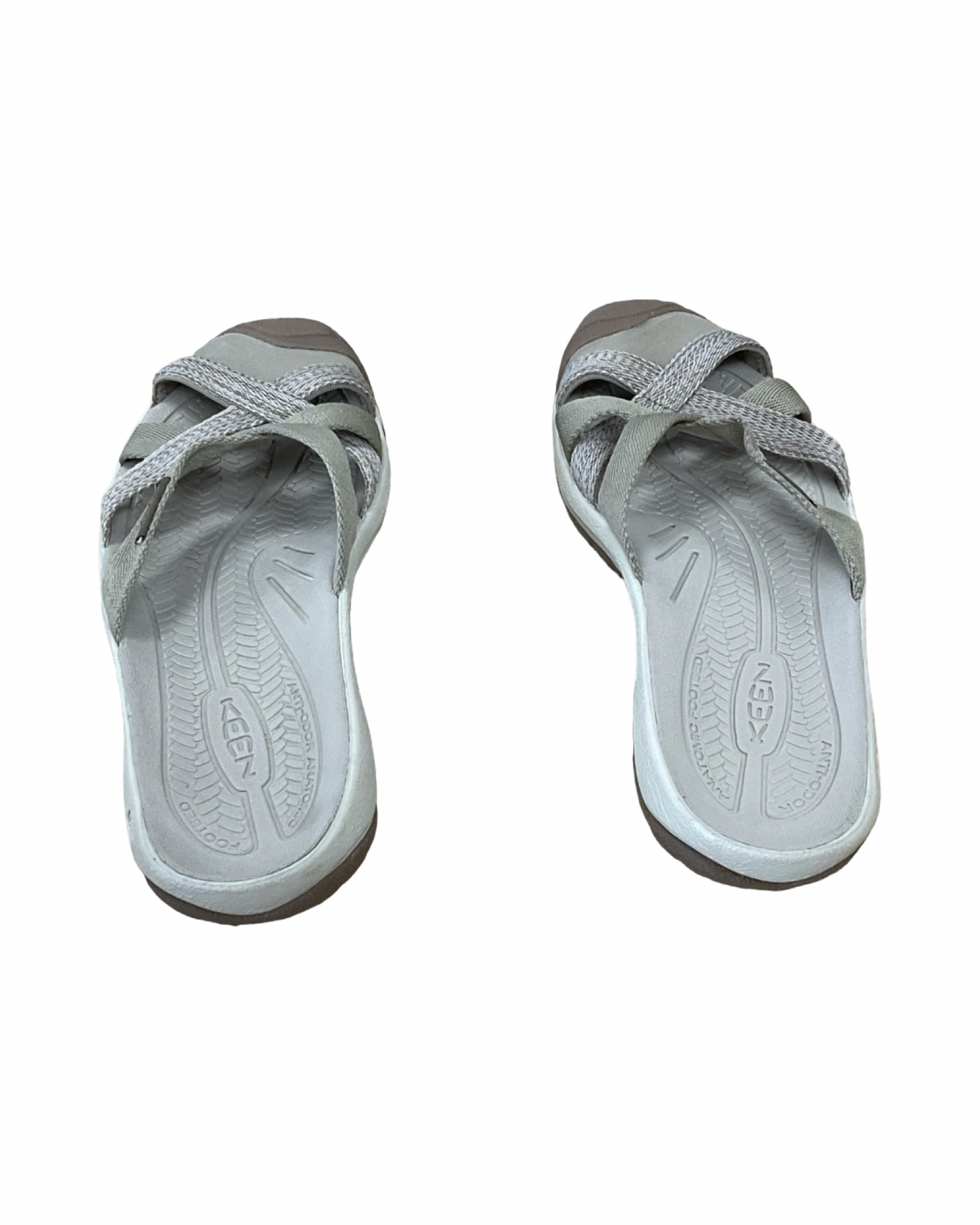 Sandals Flats By Keen In Tan, Size:8