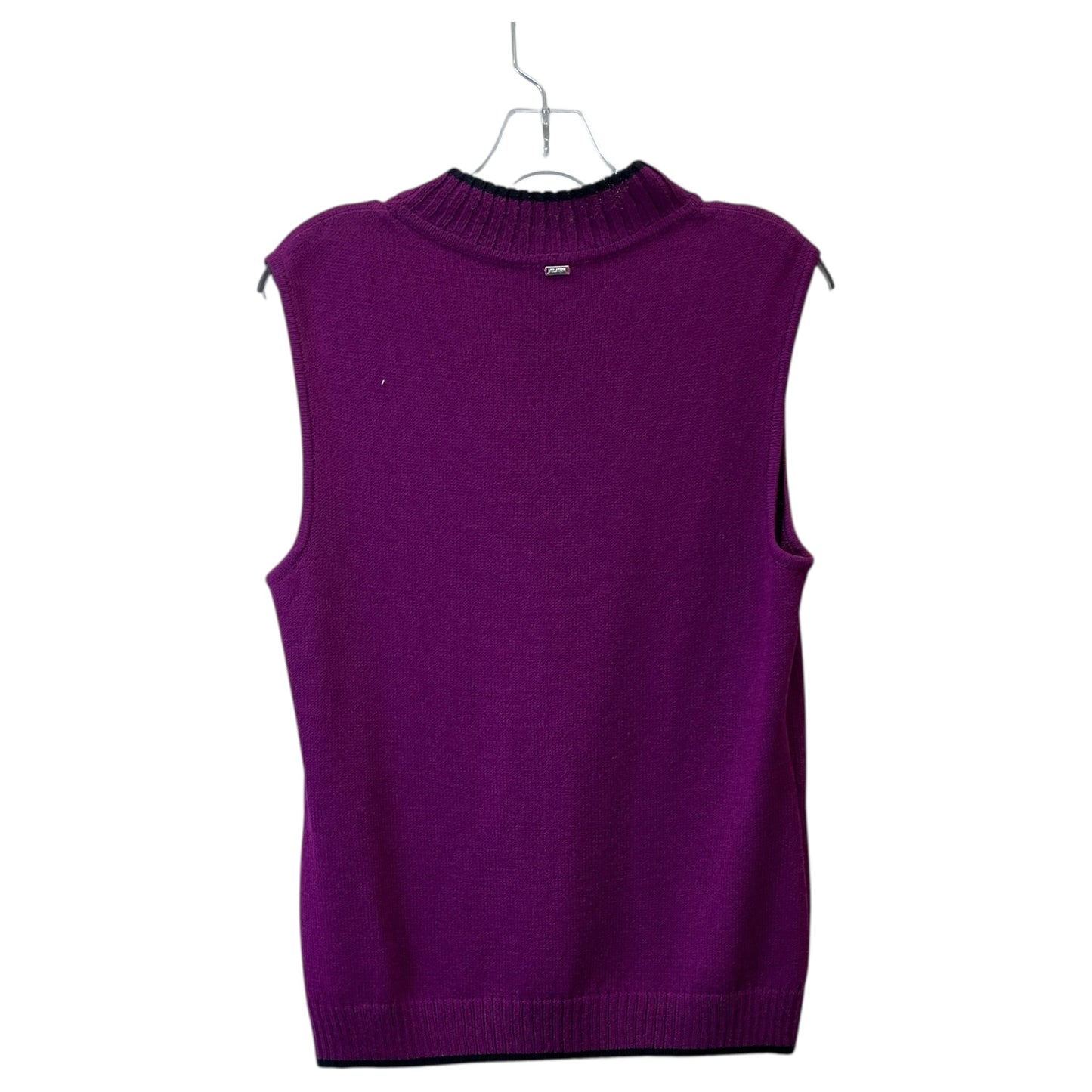 Vest Luxury Designer By St John Collection In Purple, Size:M