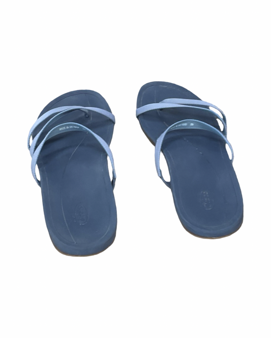 Sandals Flip Flops By Chacos In Blue, Size:8