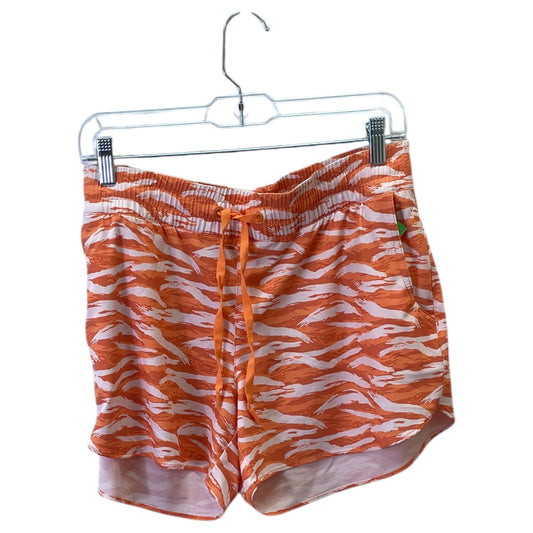 Athletic Shorts By Eddie Bauer In Orange, Size:M