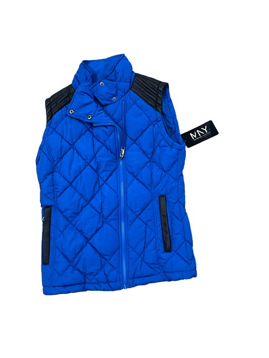Vest Puffer & Quilted By Marc New York In Blue, Size:S