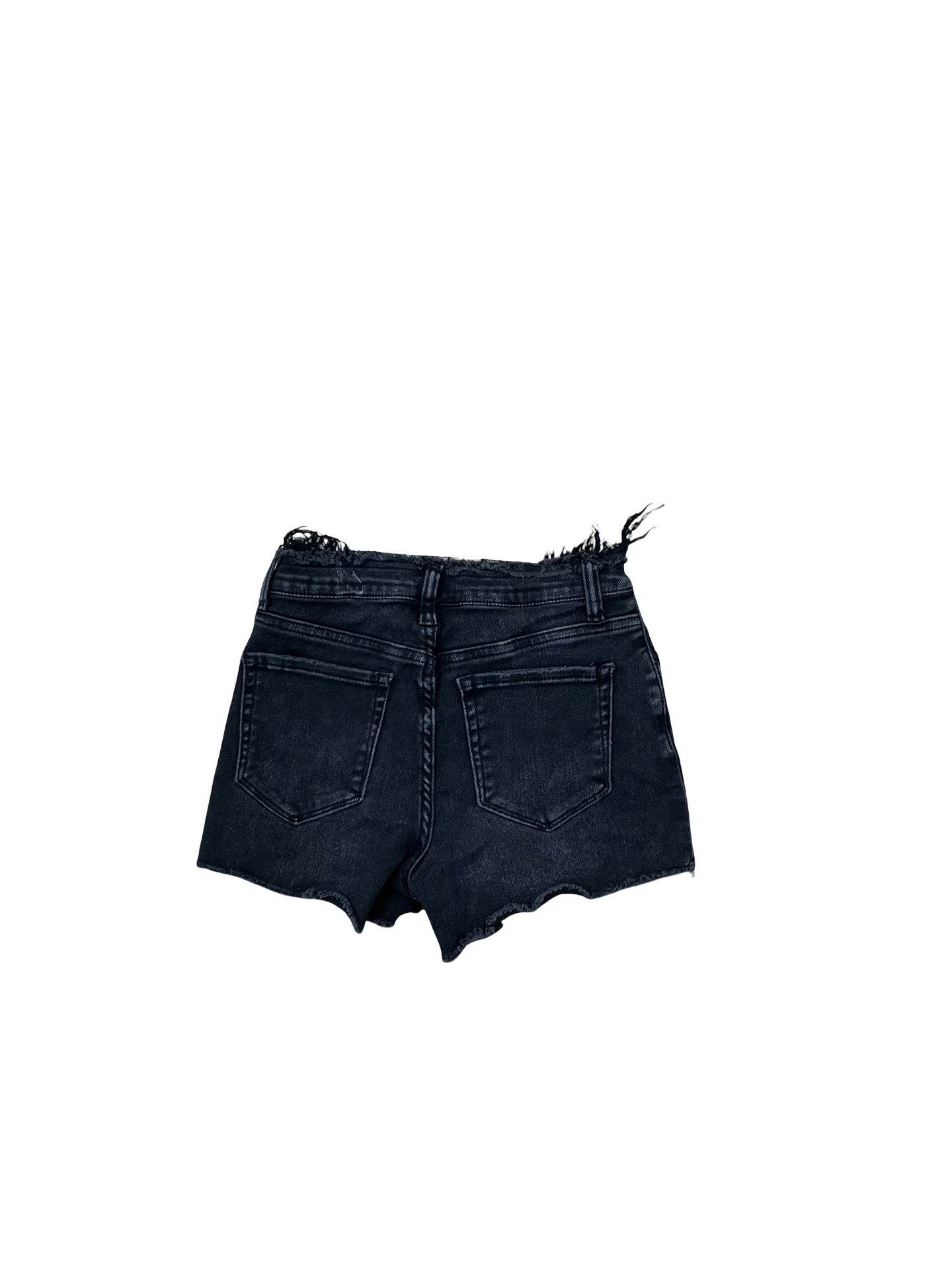 Shorts By Vervet In Black Denim, Size:Xs