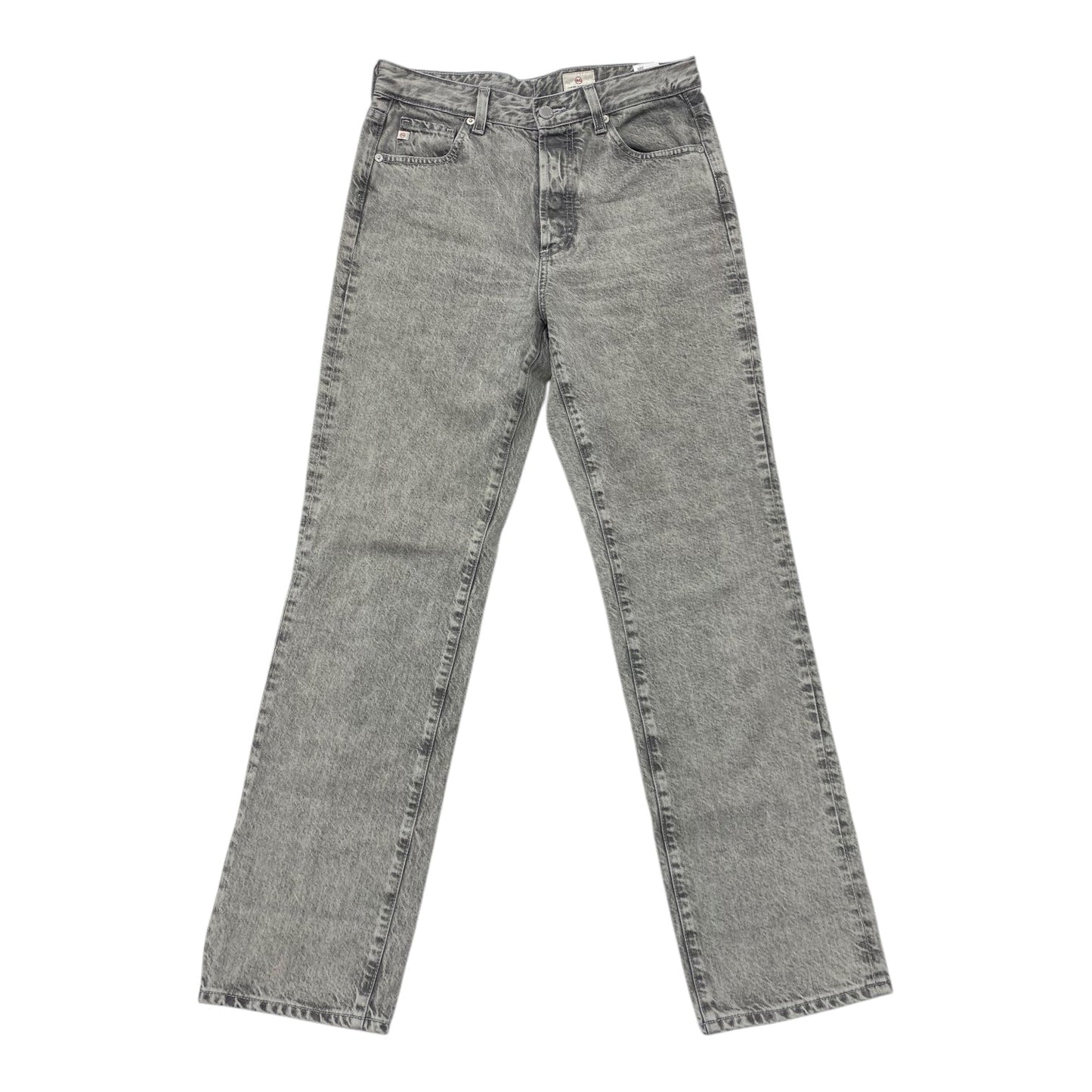 Jeans Straight By Adriano Goldschmied In Grey Denim, Size:6