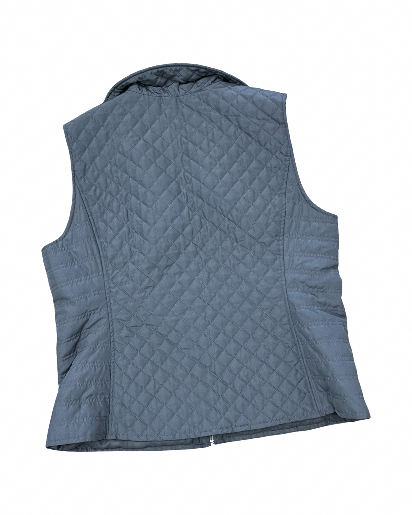 Vest Puffer & Quilted By Christopher And Banks In Grey, Size:L