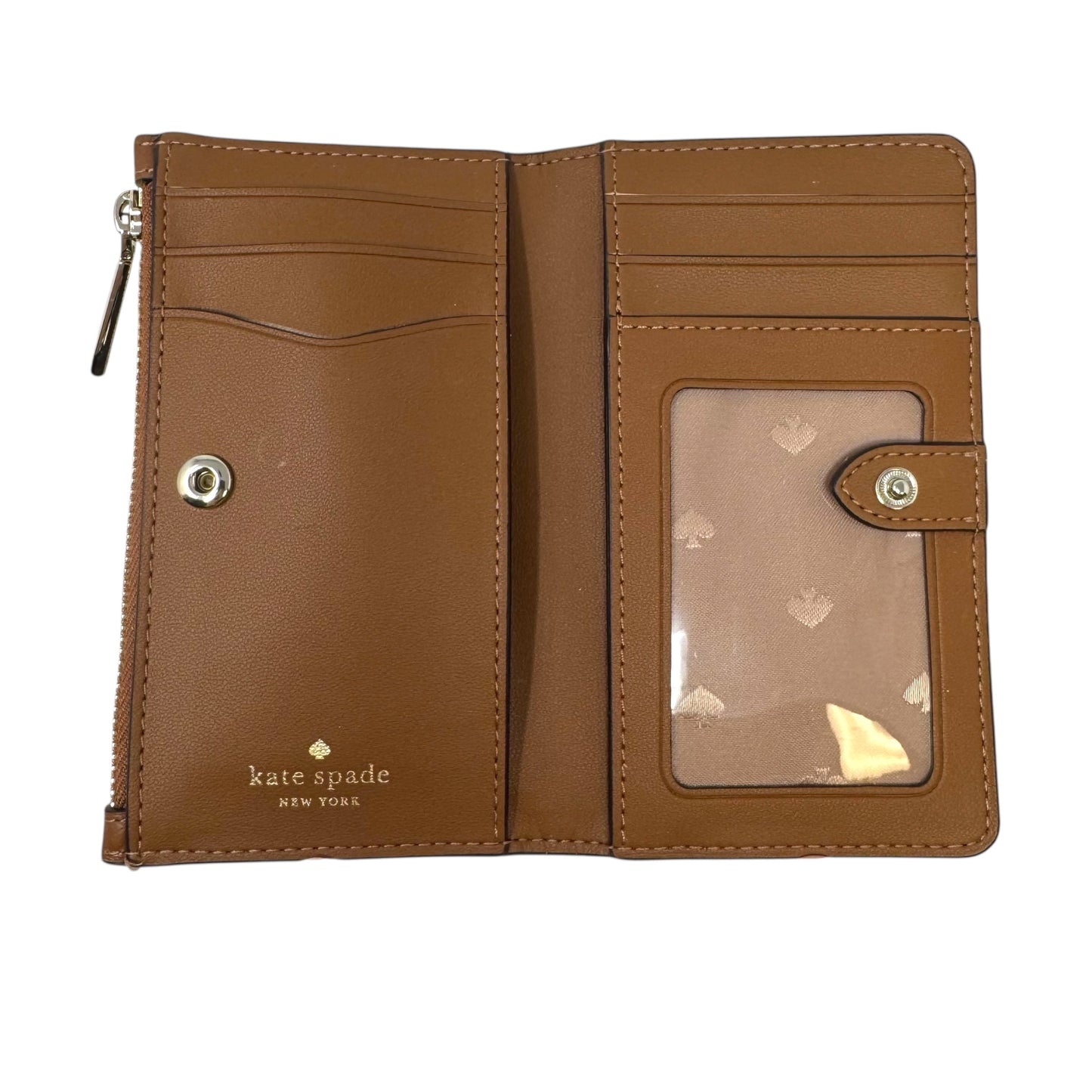 Bifold Snap Wallet Designer By Kate Spade, Size: Medium