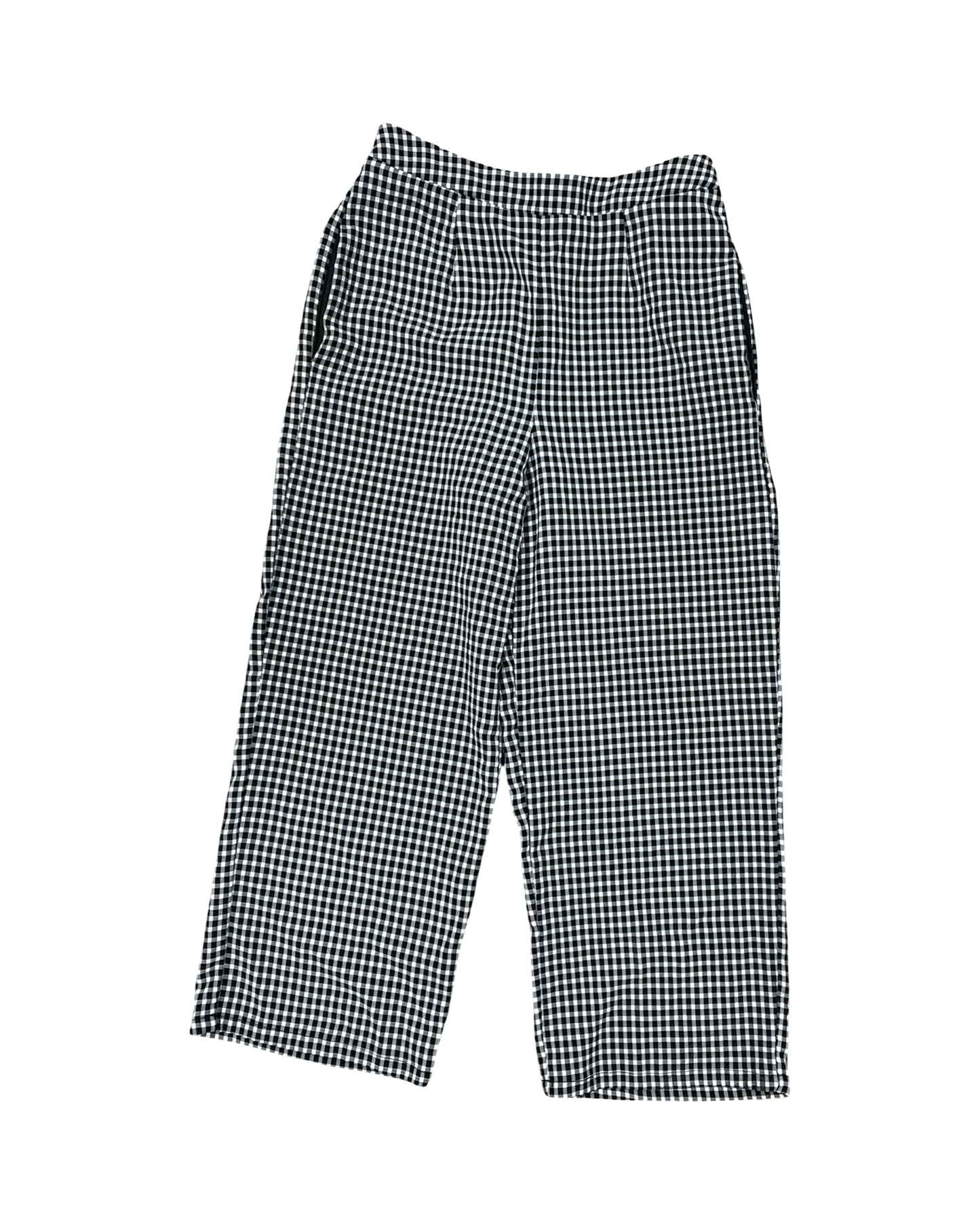 Pants Cropped By Sienna Sky In Black & White, Size:M