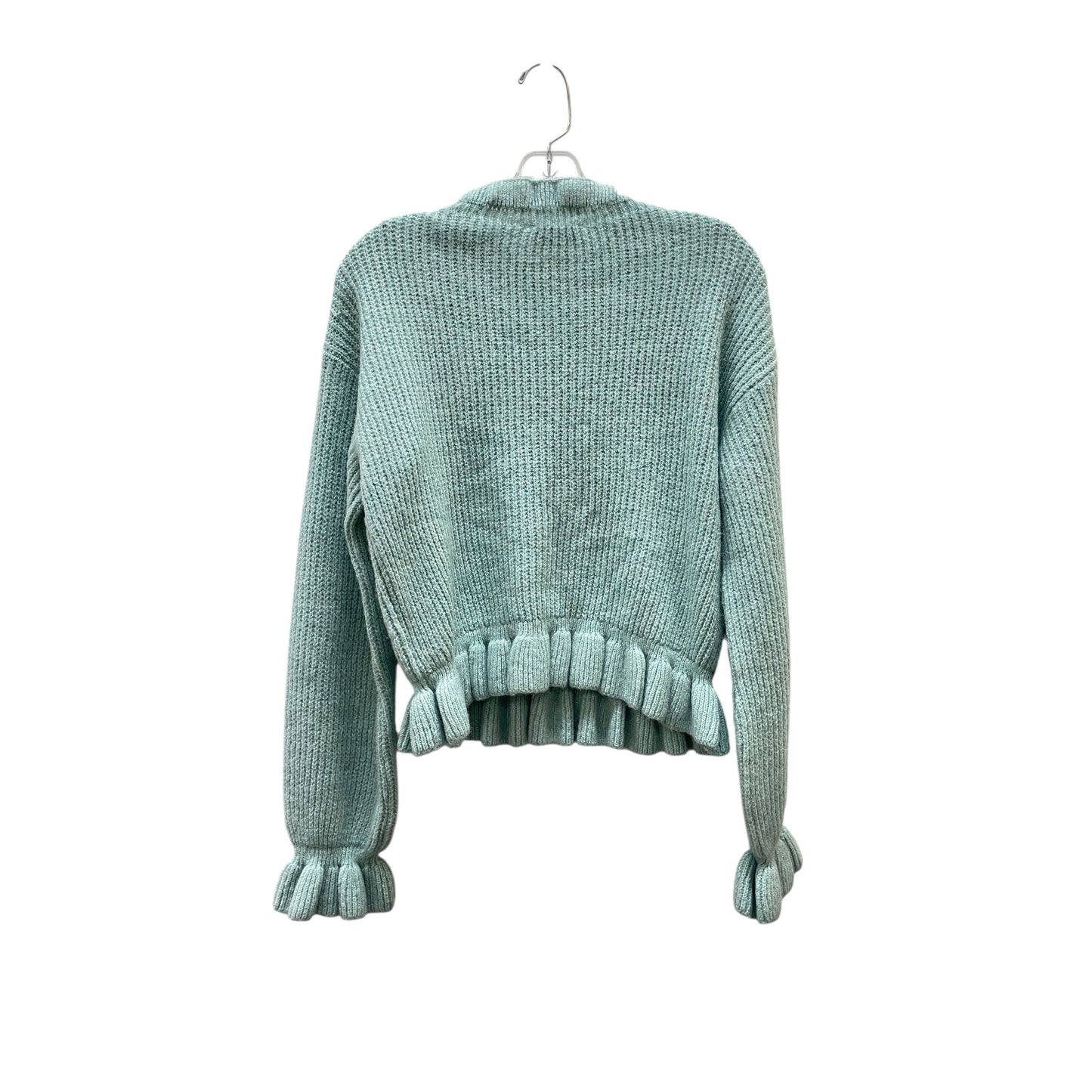 Sweater By Top Shop In Green, Size:M