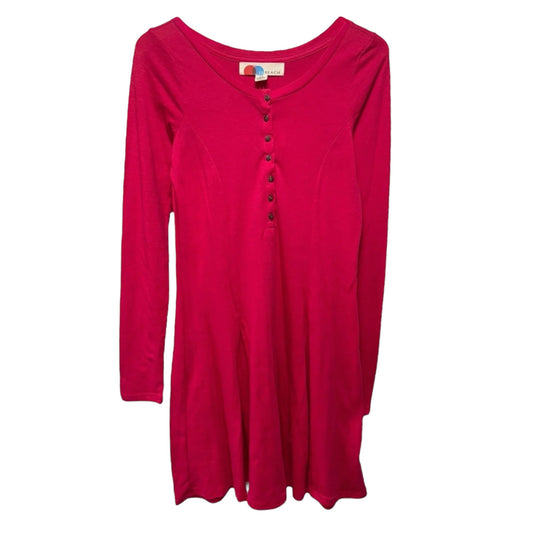 Miles Of Henley Mini Dress By Free People Beach In Pink, Size: S