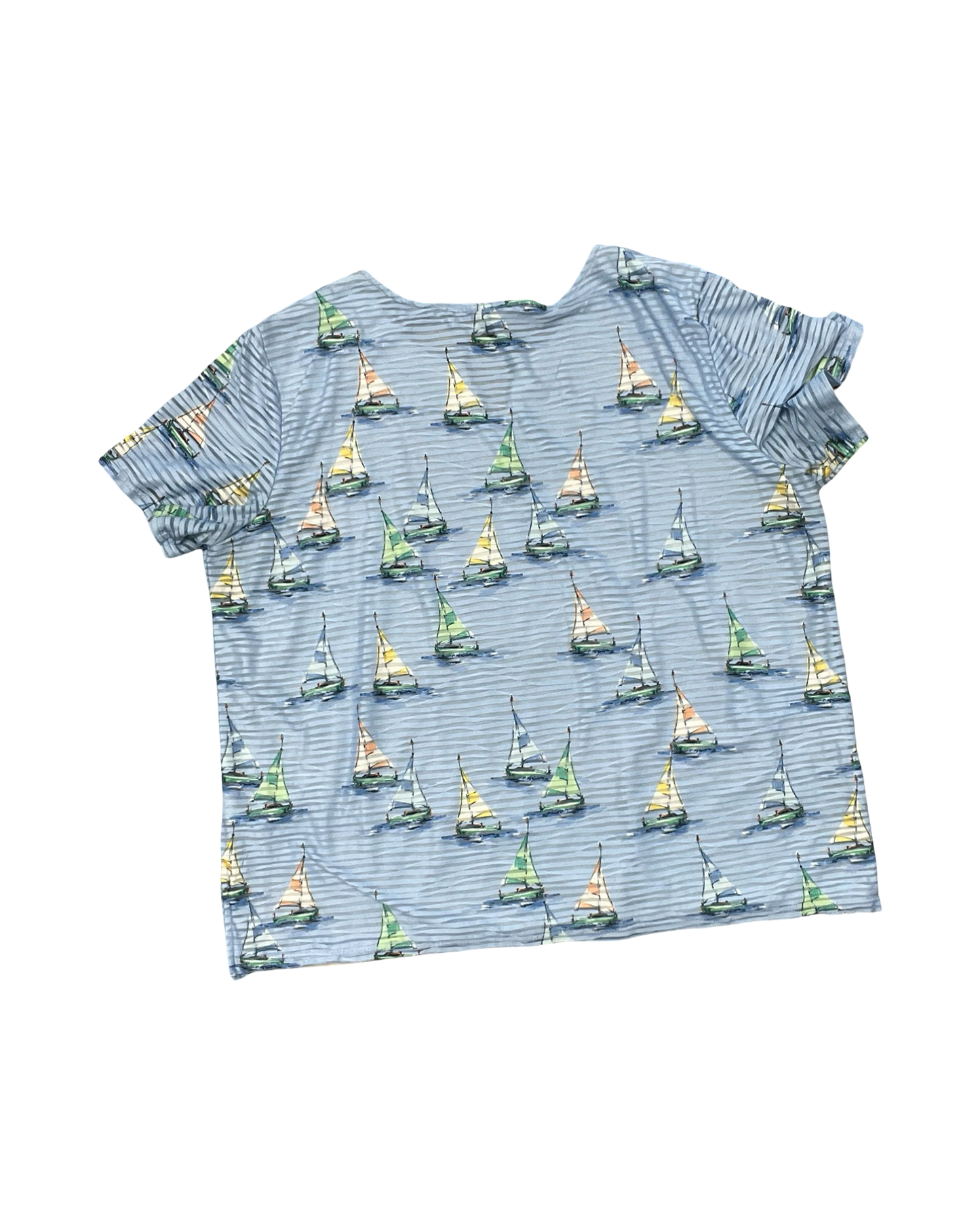 Top Ss By Clothes Mentor In Blue, Size:Xl