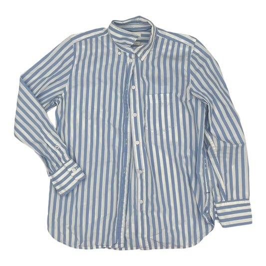 Top Ls By J. Crew In Blue & White, Size:S