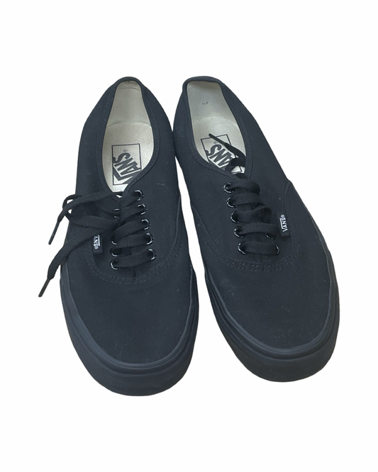 Shoes Sneakers By Vans In Black, Size:9