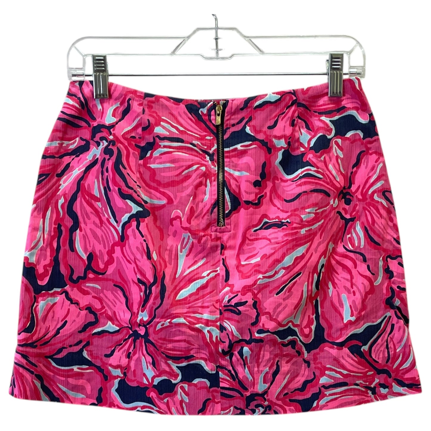 Skirt Designer By Lilly Pulitzer In Blue & Pink, Size:0