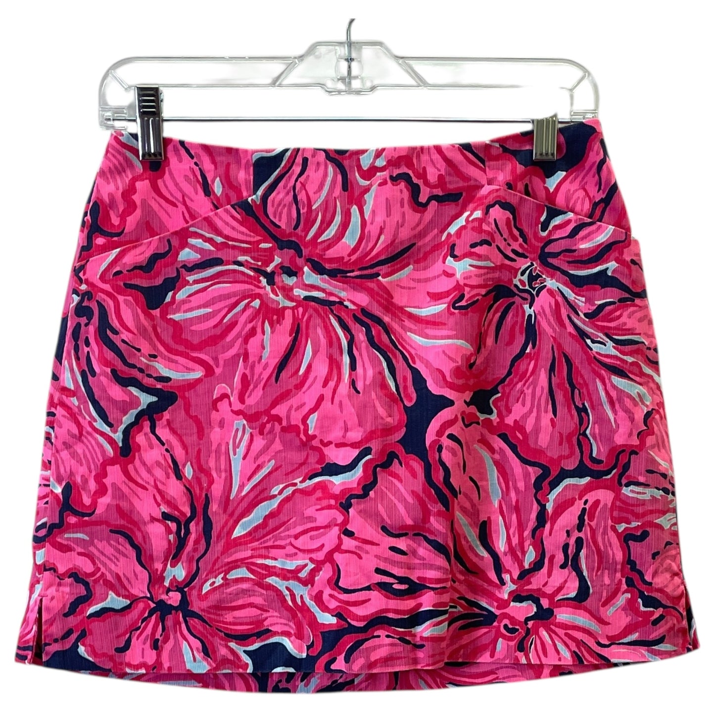 Skirt Designer By Lilly Pulitzer In Blue & Pink, Size:0