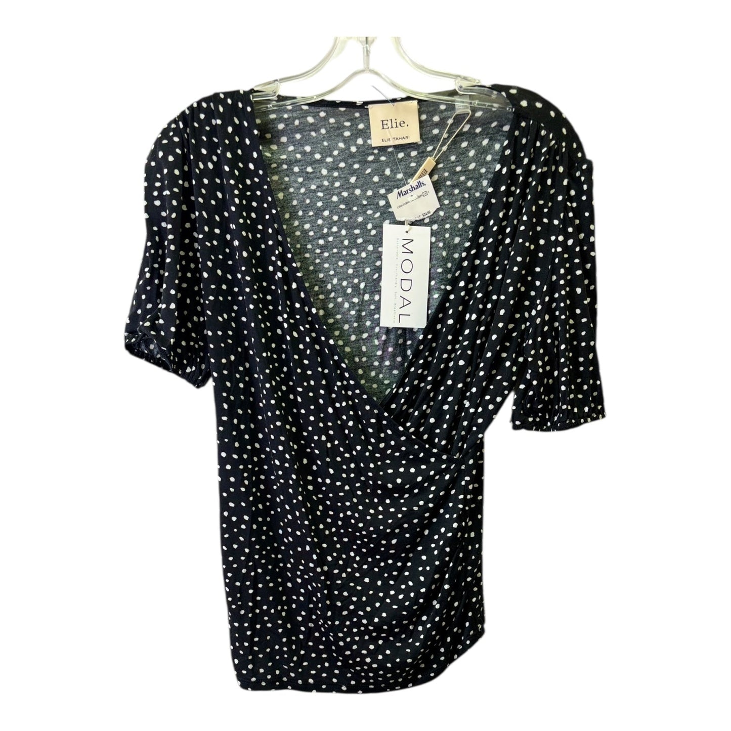 Top Ss By Elie Tahari In Black & White, Size:S