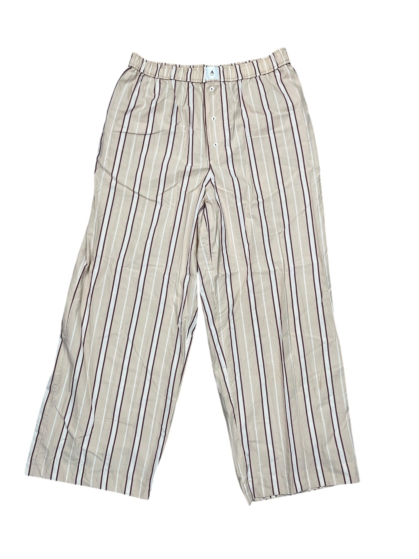 Pajama Pants By Anthropologie In Striped Pattern, Size:L