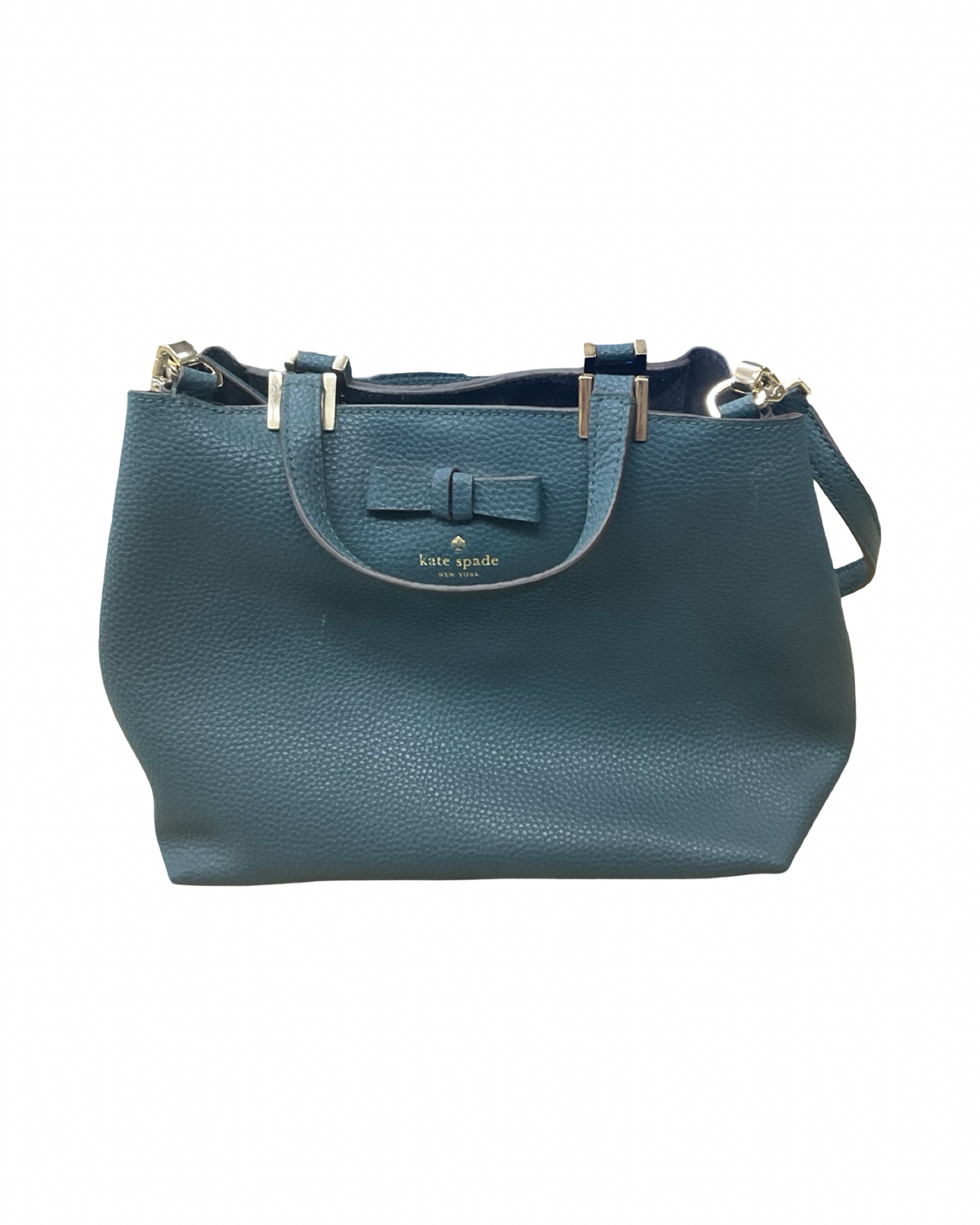 Crossbody Designer By Kate Spade In Teal, Size:Medium