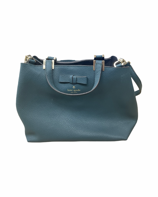 Crossbody Designer By Kate Spade In Teal, Size:Medium