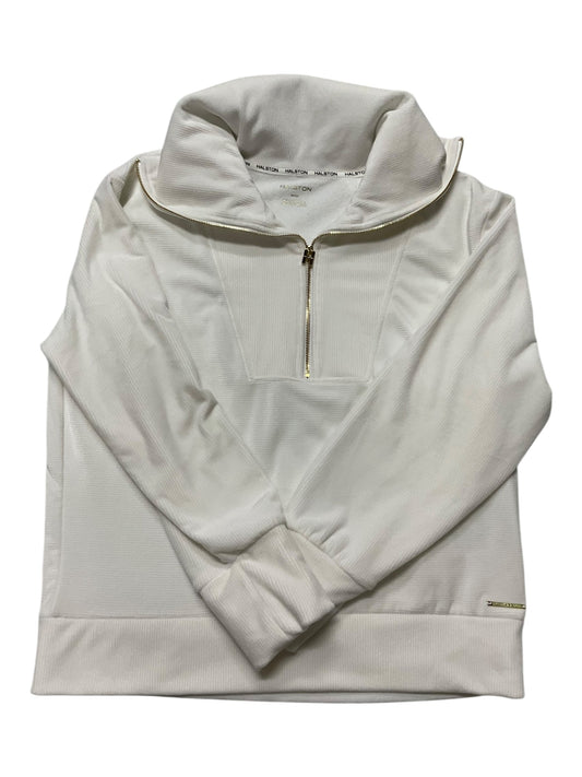 Top Ls Designer By Halston In White, Size:M