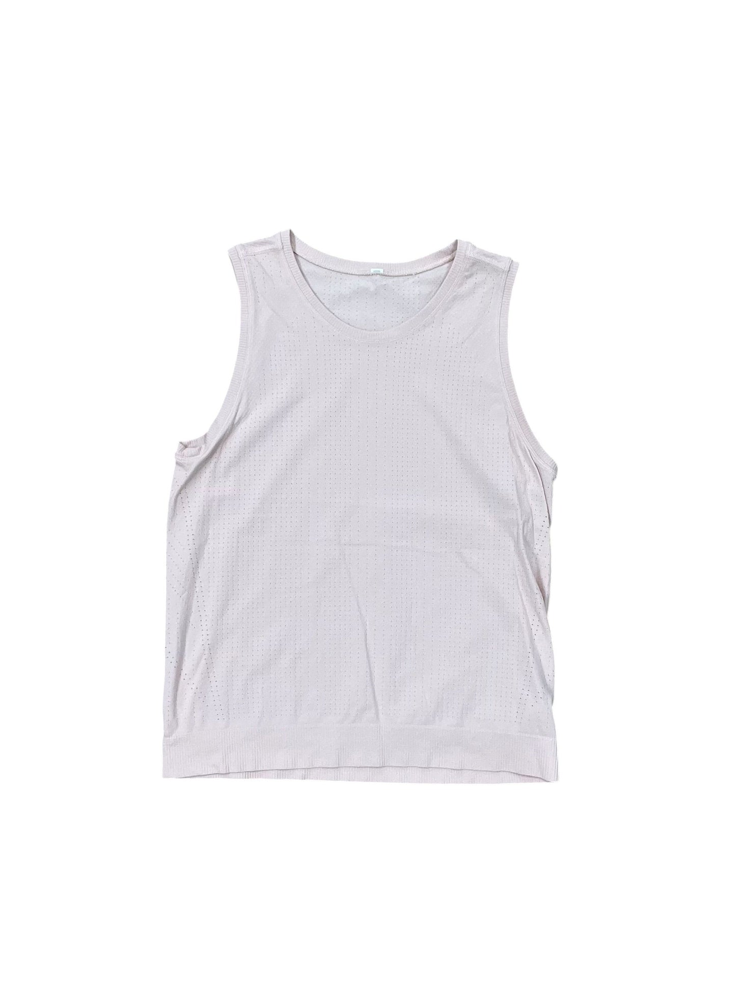 Athletic Tank Top By Lululemon In Pink, Size:M
