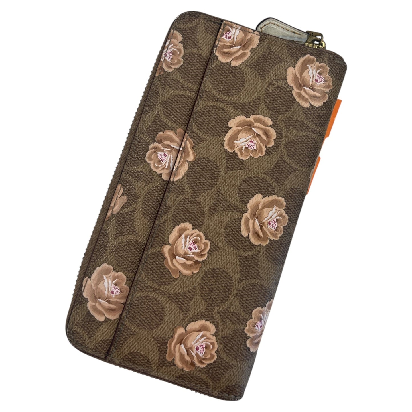 Wallet Designer By Coach In Brown, Size:Large