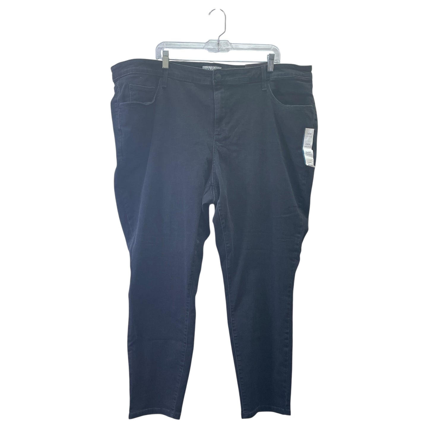 Jeans Boot Cut By Ava & Viv In Black, Size:24