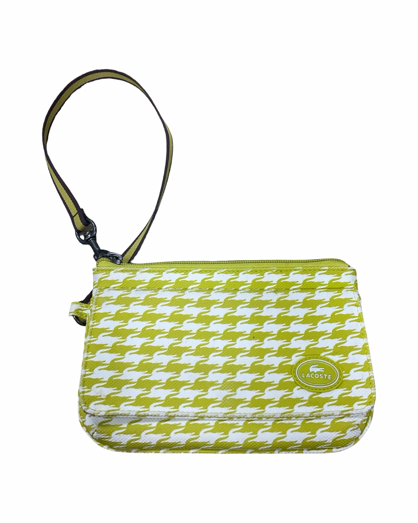 Wristlet By Lacoste In Green & White, Size:Small