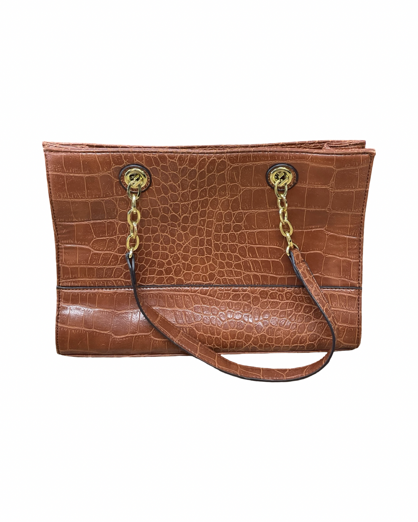 Handbag By Anne Klein In Bronze, Size:Medium